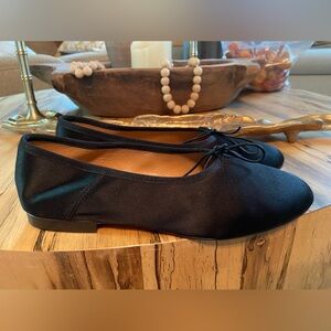 Mansur gavriel dream satin ballet flats Sz 36